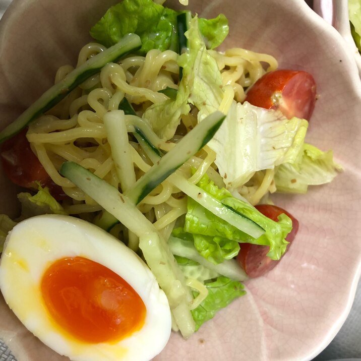 野菜たっぷりラーメンサラダ